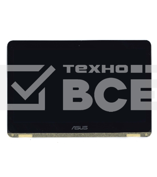 Модуль (матрица + тачскрин) для Asus ZenBook Flip UX360CA QHD+ черный с рамкой