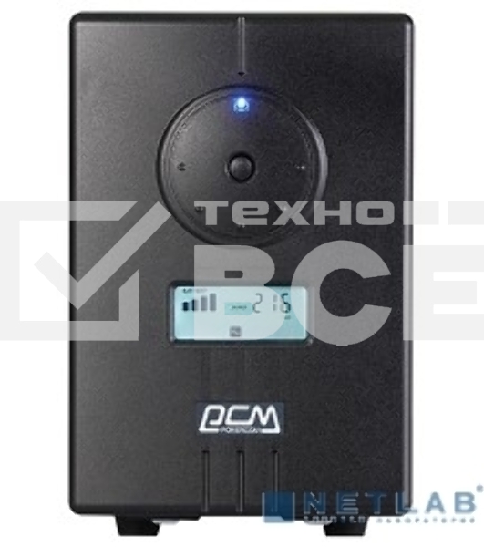 Источник бесперебойного питания Powercom Infinity INF-800 480Вт 800ВА черный