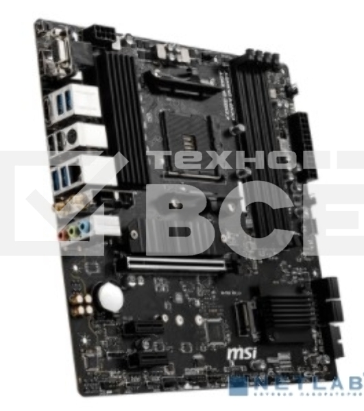 Материнская плата MSI B550M PRO-VDH, AM4, AMD B550, 4xDDR4, 4xSATA, 2xM.2, 1xPCI-E 4.0 x16, 2xPCI-E x1, 1xDP, 1xHDMI, 1xVGA, 1x 1Gb LAN, 2xUSB 2.0, 4xUSB 3.2 Gen 1, 3x3.5 мм, 7.1, Micro-ATX