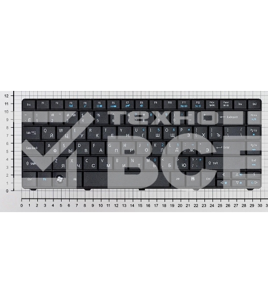 Клавиатура для ноутбука Acer TravelMate 8331 8371 8431 8471 черная