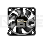 Вентилятор для корпуса ExeGate EX05015S3P-24 черный, 50 мм, 7000 об/мин, 36.8 дБ, 3 pin, фото3