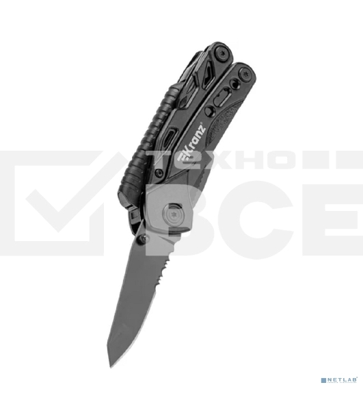 Мультитул KRANZ KR-12-4945-2 10 в 1, 155мм