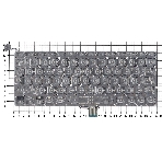 Клавиатура для ноутбука MacBook A1278 2011+ RU, фото 1