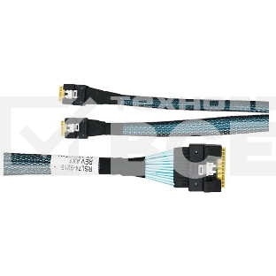 Кабель/ SFF-8654 8i/SFF-8654 4i*2-0.8M