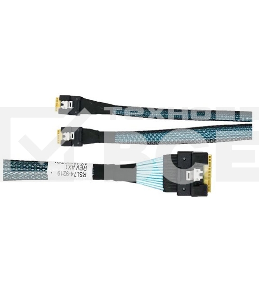 Кабель/ SFF-8654 8i/SFF-8654 4i*2-0.8M