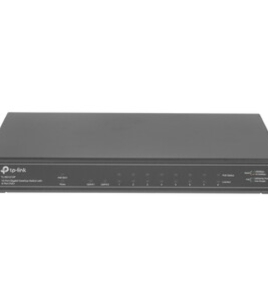 Коммутатор TP-Link TL-SG1210P 10-портовый гигабитный настольный с 8 портами PoE+ SMB