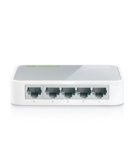Коммутатор TP-Link SOHO TL-SF1005D Коммутатор 5-port 10/100M mini Desktop Switch, 5 10/100M RJ45 ports, Plastic case