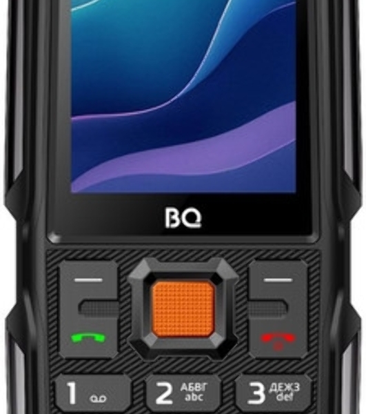 Мобильный телефон BQ 2430L Tank Connect черный/серый