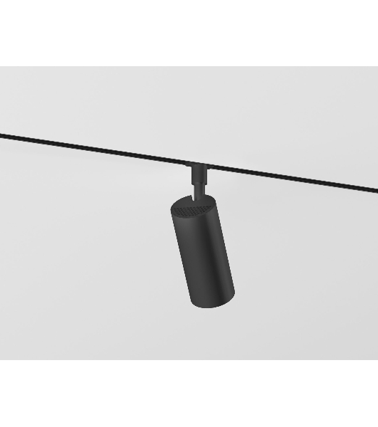 Трековый светильник GL2305 BK черный IP20 12W 3CCT 3000-6000K 48V 24° D45*100