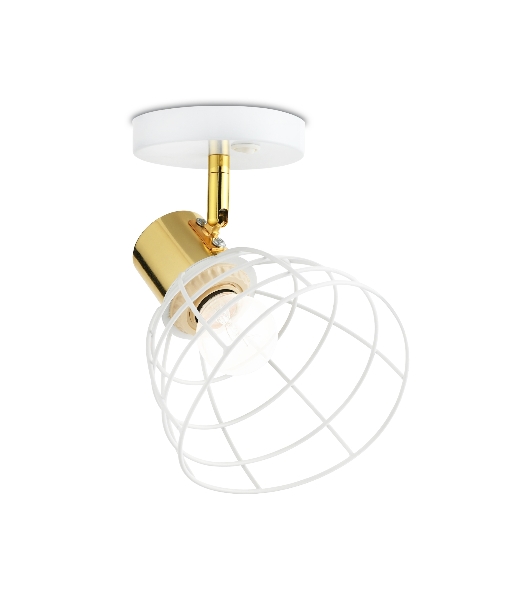Светильник Ambrella light TR8600 WH/GD белый/золото E27 max 40W 154*145*205