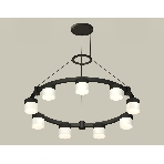 Светильник Ambrella light XR92051904/9 SBK/FR черный песок/белый матовый GX53 (A9205, C9242, N8402), фото4