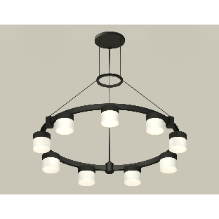 Светильник Ambrella light XR92051904/9 SBK/FR черный песок/белый матовый GX53 (A9205, C9242, N8402)