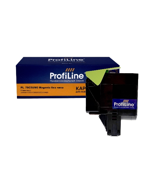 Картридж ProfiLine PL-78C5UM0 для принтеров Lexmark CS521/CS622/CX622/CX625 Magenta без чипа 7000 копий Profiline