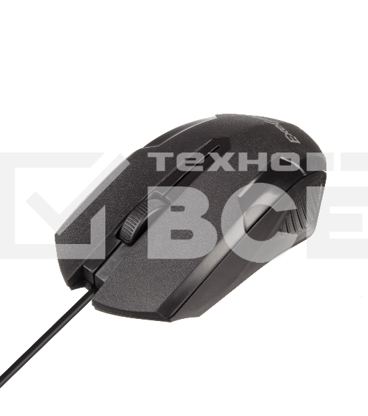 Мышь проводная ExeGate Professional Standard SH-9025 черный, 1000 dpi, USB, кнопки - 3