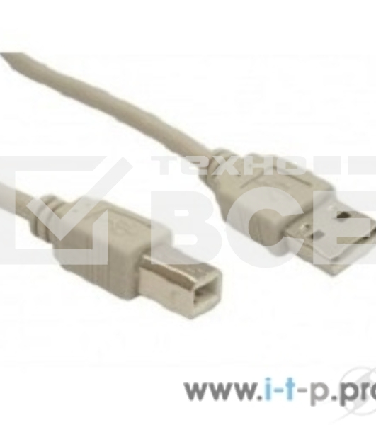 Кабель 5bites UC5010-030C USB2.0, AM/BM, 3м.