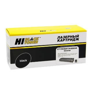 Картридж лазерный HP LJ 1200/1300/1150 (Hi-Black) C7115X/Q2613X/Q2624X универс, 4K