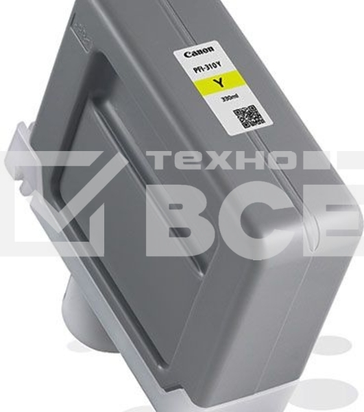 Картридж струйный Canon PFI-310 Y 2362C001 желтый (330мл) для Canon TX-2000/TX-3000/TX-4000