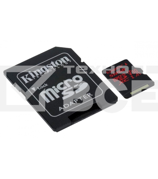 Карта памяти 512GB uSD React 100/80 V30 A1