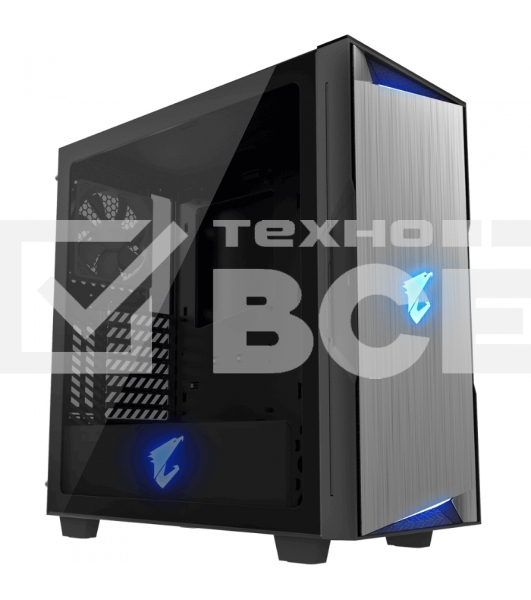 Компьютерный корпус GIGABYTE AORUS C300 GLASS MidiTower без Б/П ATX MicroATX MiniITX Цвет черный GB-AC300G