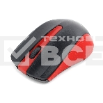 Мышь беспроводная Гарнизон GMW-430R красный, 1200 dpi, радиоканал, USB, кнопки - 3, фото3