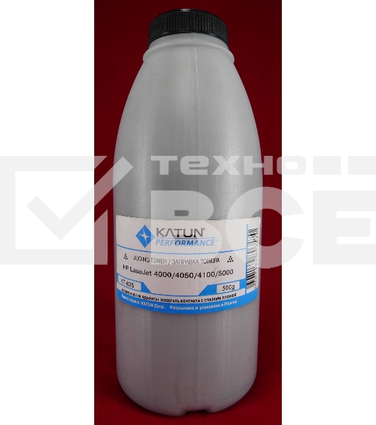 Тонер HP LJ 4000/5000 (фл.500г.) Katun фас России