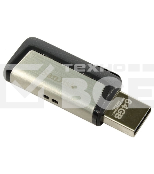 Флешка USB 64GB SanDisk Ultra Dual Drive Luxe, USB 3.1 - USB Type-C