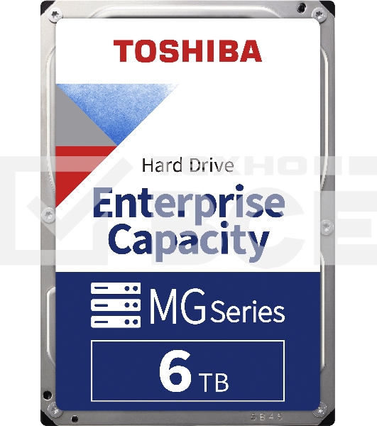 Жесткий диск SATA 6TB 7200RPM 6GB/S 256MB MG06ACA600E TOSHIBA