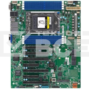 Серверная материнская плата Supermicro MBD-H12SSL-I-B, SP3, AMD EPYC 7002/7003, 8xDDR4, 8xSATA, 2xM.2, 5xPCIe x16, 2xPCIe x8, 2x1Gb LAN, 4xUSB 3.2 Gen 1, 1xVGA, ATX