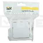 Выключатель Iek EVMP10-K01-10-54-EC ВС20-1-0-ГПБ выкл 1кл о/у  IP54 (цвет клавиш: белый) ГЕРМЕС PLUS, фото3