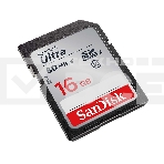 Флеш карта SDHC 16Gb Class10 Sandisk SDSDUNC-016G-GN6IN Ultra 80, фото5