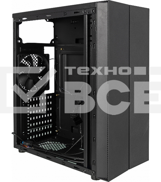 Компьютерный корпус Accord ACC-CL292B черный без БП ATX 1x120mm 2xUSB2.0 1xUSB3.0 audio