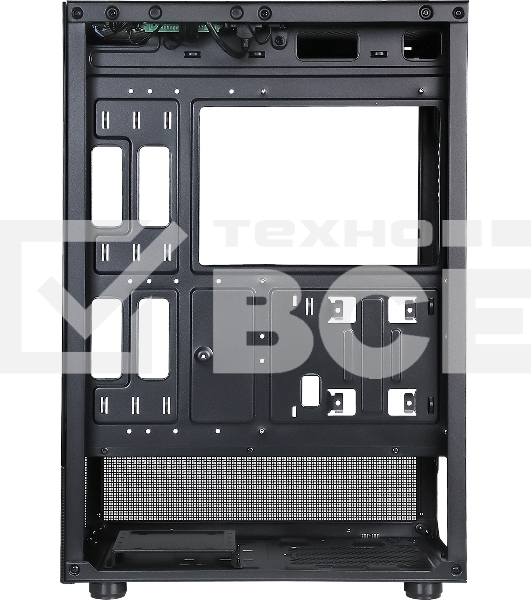 Компьютерный корпус AeroCool / Formula Crystal Z1 черный без БП ATX 2xUSB2.0 1xUSB3.0 audio bott PSU