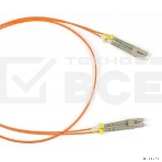 Патч-корд Hyperline волоконно-оптический (шнур) MM 50/125, LC-LC, duplex, LSZH, 2 м FC-D2-50-LC/PR-LC/PR-H-2M-LSZH-OR (FC-50-LC-LC-PC-2M), фото 1