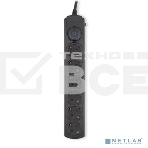 Сетевой фильтр Ippon BK-6-EU-3-16-B 3м (6 розеток) черный (коробка), фото7