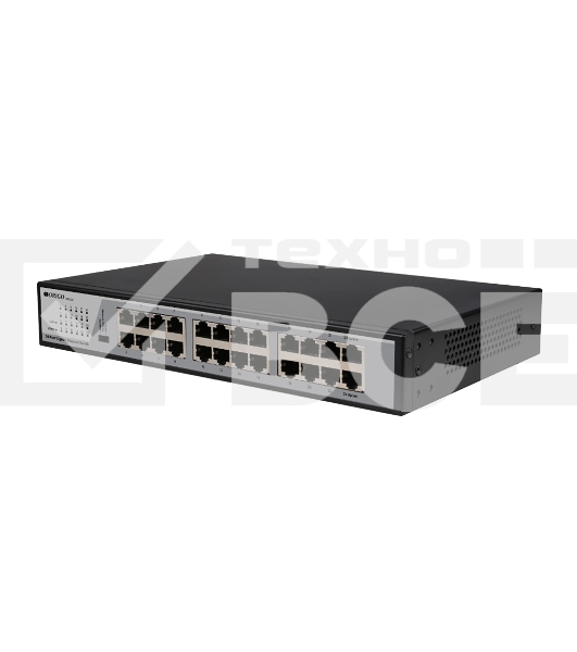 Неуправляемый коммутатор ORIGO, 24x1000Base-T, комплект для установки в 19