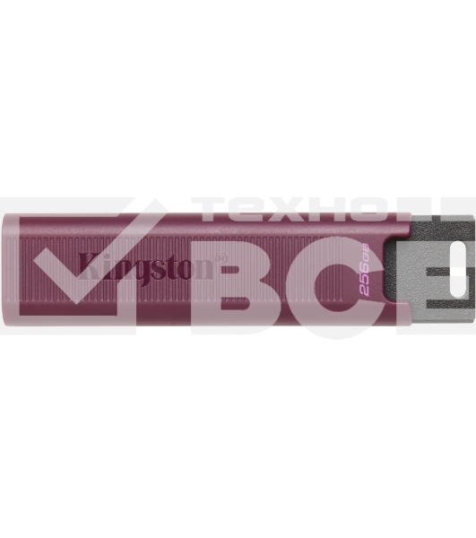 Флеш диск Kingston USB Drive 256GB DataTraveler MaxA USB3.2 Gen 2 Type-A, бордовый [DTMAXA/256GB]