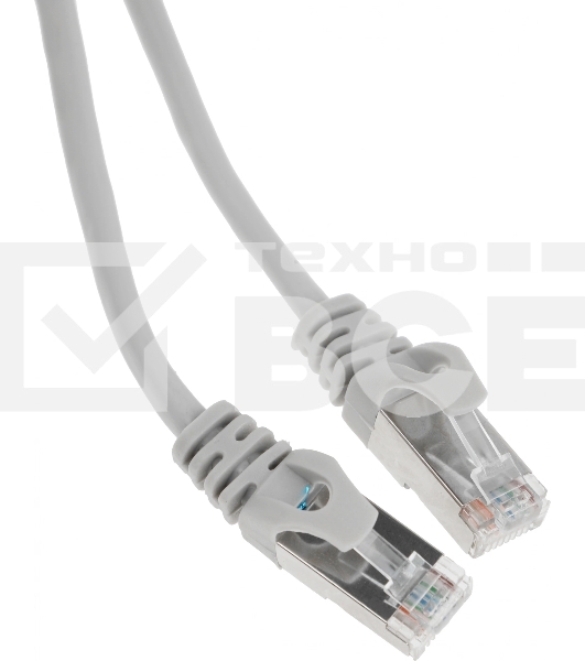 Патч-корд Premier PP22-5m 1000Гбит/с FTP 4 пары cat.5E CCA molded 5м серый RJ-45 (m)-RJ-45 (m)