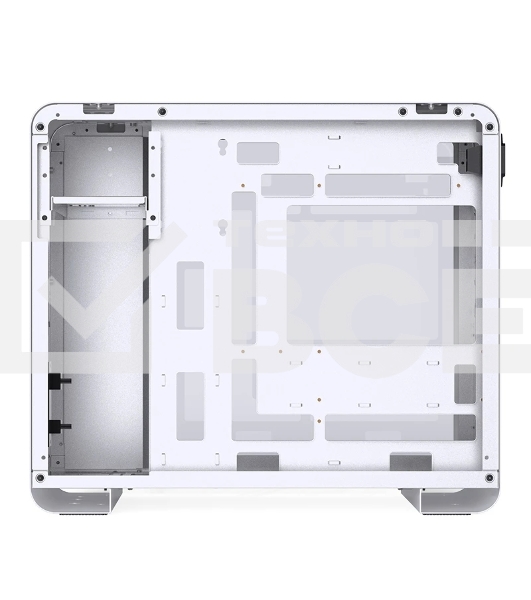Корпус без блока питания JONSBO U4 Mini, Mini-Tower, TG, no fan, 1xUSB-A 3.0 + 1xUSB-C 3.2, mATX, mITX White