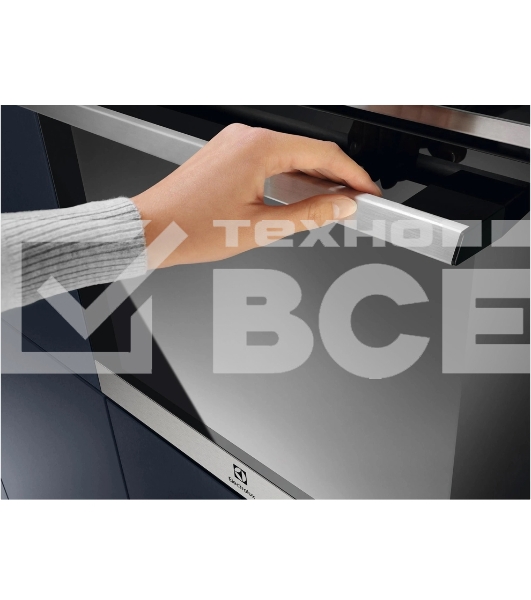 Встраиваемый духовой шкаф Electrolux EOD5F71X с паром, 60 см, каталитическая очистка, 72 л, 8 режимов, нержавеющая сталь,направляющие проволочные + телескопические (1 уровень)