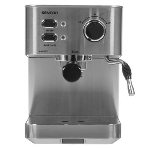 Кофеварка рожковая Sencor SES 4010SS серый, исп. кофе - молотый, 1.5 л, 1050 Вт, 15 бар, фото7