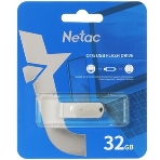 Флешка USB Netac U785 (NT03U785C-032G-30PN), 32Gb, USB 3.0/TypeC, R/W 110/45, серебристый, фото16