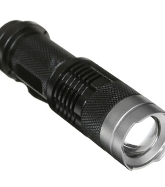 Фонарь LED5135 (LED XPE ZOOM 3 реж 1хLR6 алюм. блистер черный Camelion 12915