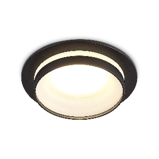 Светильник Ambrella light TN30708 BK черный GU5.3 D92*36