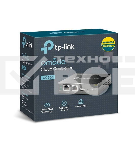 Контроллер TP-Link Omada OC200 10/100BASE-TX черный