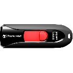 Флешка USB Transcend JetFlash 590 (TS64GJF590K), 64Gb, USB 2.0, R/W 25/15, черный/красный, фото3