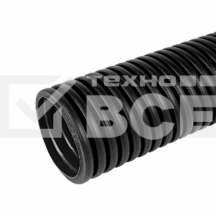 Трубa автомобильная гофрированная ПП, Ø6,8 мм, неразрезная, бухта 50 м/уп.