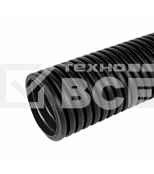 Трубa автомобильная гофрированная ПП, Ø6,8 мм, неразрезная, бухта 50 м/уп.