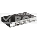 Коммутатор D-Link Gigabit Smart Switch with 16 10/100/1000Base-T ports and 4 Gigabit MiniGBIC (SFP) ports, фото 1