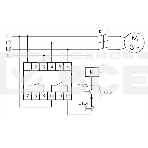 Реле контроля и наличия фаз CZF-312 (монтаж на DIN-рейке 35мм; регулировка порога; без задержки отключения; 3х400/230+N 2х8А 1Z 1R IP20) F&F EA04.001.007, фото 1