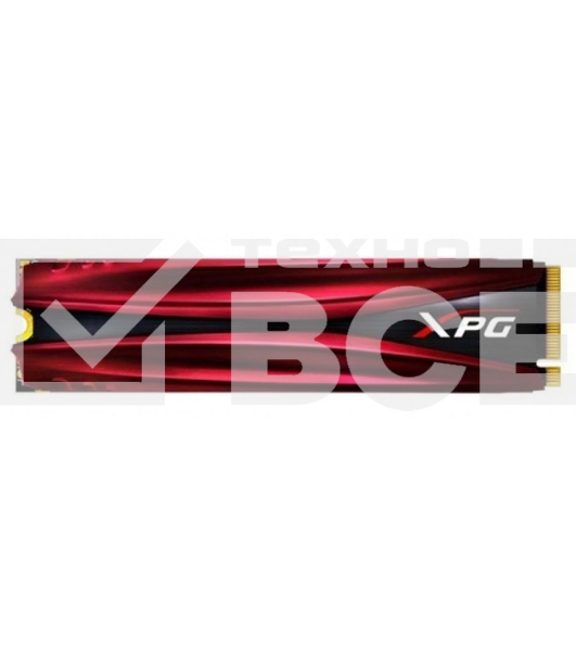 Накопитель SSD ADATA XPG GAMMIX S11 Pro, 256Gb, PCIe 3.0 x4, M.2 2280, NVMe, R/W 3500/1200, с радиатором